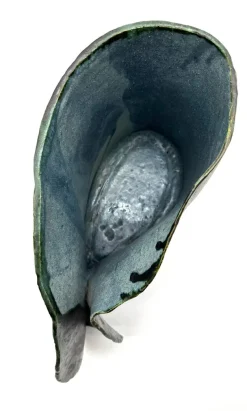 Pamono Abstract Ceramic Vase from G.W. Deutschland, Germany, 1980s><noscript><img width=