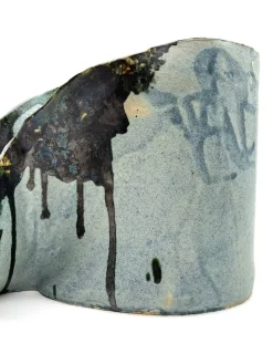 Pamono Abstract Ceramic Vase from G.W. Deutschland, Germany, 1980s><noscript><img width=