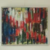 Hot Pamono Abstract Composition, Oil on Canvas, 1960s, Framed