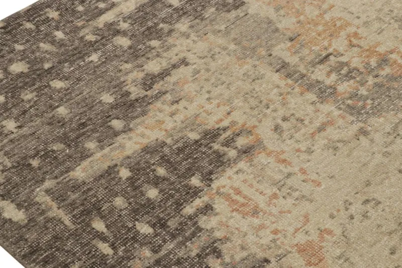 Pamono Abstract Rug in Beige and Gray from R&K Principal Jahanshah Nazmiyal> Carpets & Textiles|Carpets & Textiles