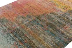 Clearance Pamono Abstract Rug with Pattern from R&K Principal Jahanshah Nazmiyal