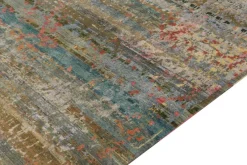 Clearance Pamono Abstract Rug with Pattern from R&K Principal Jahanshah Nazmiyal