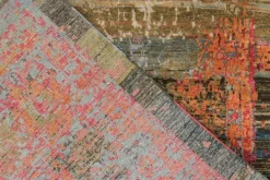 Clearance Pamono Abstract Rug with Pattern from R&K Principal Jahanshah Nazmiyal