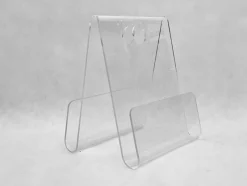 Pamono Acrylic Glass Magazine Rack, 1970s> Magazine Racks