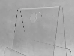 Pamono Acrylic Glass Magazine Rack, 1970s><noscript><img width=