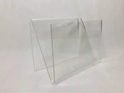 Online Pamono Acrylic Glass Magazine Rack, 1970s