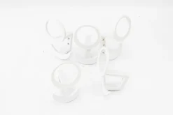 Pamono Acrylic Glass Wall Hooks, 1970s, Set of 5><noscript><img width=