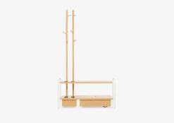 Discount Pamono Adam Coat Stand with Laptop Box by Marqqa, Set of 4