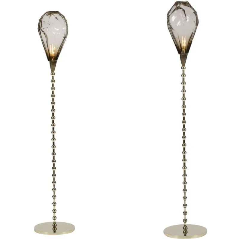 Pamono Adamas Floor Lamps by Emilie Lemardeley, Set of 2> Floor Lamps