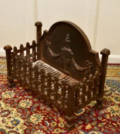 New Pamono Adams Style Free Standing Fire Basket, 1890
