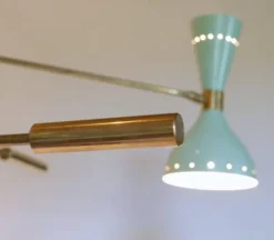 Discount Pamono Adjustable Three-Arm Chandelier by Silvio Piattelli