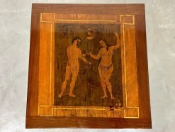 Online Pamono Adjustable Writing Table with Adam and Eve Inlay
