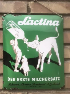 Pamono Advertising Sign from C. Robert Dold, 1920s> Wall Decor