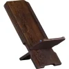 Clearance Pamono African Tribal Hand Carved Folding Palaver Chair, 1960s