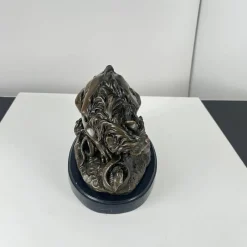 Pamono After A. Barye, Lion with Snake, 20th Century, Bronze><noscript><img width=