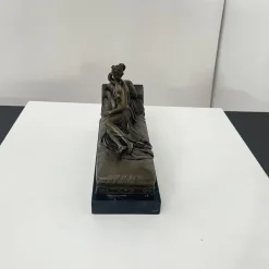 Discount Pamono After A. Canova, P. Bonaparte as Venus Victrix, Paris, 1900s, Bronze Sculpture