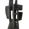Pamono After Alicia Penalba, Brutalist Modernist Sculpture, 1955, Clay> Sculpture