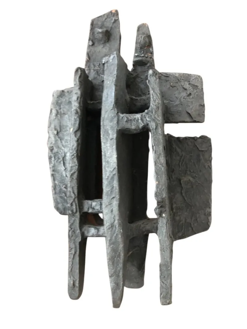 Pamono After Alicia Penalba, Brutalist Modernist Sculpture, 1955, Clay> Sculpture