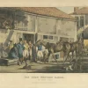Pamono After Alken, High Mettled Racer: The Post Horse, 19th Century, Print> Prints & Multiples