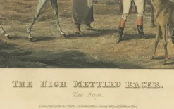 Sale Pamono After Alken, High Mettled Racer: The Foal, 19th Century, Print
