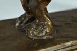 Pamono After Antoine-Louis Barye, Dachshund, 1800s, Bronze><noscript><img width=