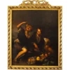 Outlet Pamono After Bartolome Esteban Murillo, Grape and Melon Eaters, Oil on Canvas, Framed