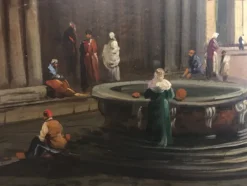 Pamono After Canaletto, Landscape of Venice, 2006, Oil on Canvas, Framed><noscript><img width=