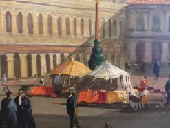 Pamono After Canaletto, Landscape of Venice, 2006, Oil on Canvas, Framed><noscript><img width=