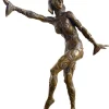 Pamono After D H Chiparus, Art Deco Phoenician Dancer, 1920s, Bronze> Art Deco