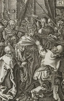 Pamono After Dürer, The Carrying of the Cross, 17th-Century, Copper on Paper> Old Masters