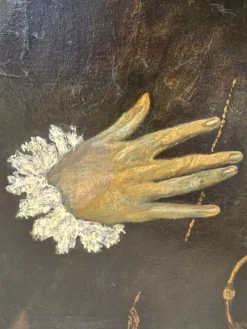 Clearance Pamono After El Greco, The Nobleman with His Hand on His Chest, 1924, Oil Painting, Framed