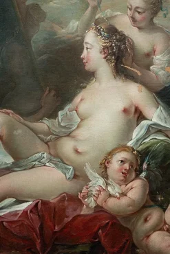 Clearance Pamono After Francois Boucher, The Toilette of Venus, 18th Century, Oil on Canvas
