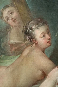 Clearance Pamono After Francois Boucher, The Toilette of Venus, 18th Century, Oil on Canvas