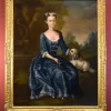 Pamono After George Knapton, Portrait of Lady, 1750, Oil on Canvas, Framed> Old Masters