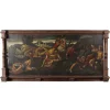 Pamono After Giulio Sanuto, Scene with Mythological Subject, 17th Century, Oil on Canvas, Framed> Old Masters