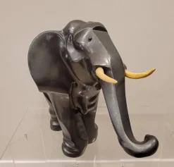 Pamono After Irénée Rochard, Art Deco Elephant, 1920s, Babbitt><noscript><img width=