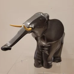 Pamono After Irénée Rochard, Art Deco Elephant, 1920s, Babbitt><noscript><img width=