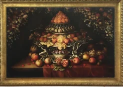Online Pamono After J. B. Monnoyer, Triumph of Fruit & Flowers, 2008, Oil on Canvas