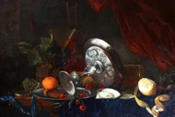 Online Pamono After Jan Davidsz De Heem, Dutch School Still Life, Late 18th Century, Painting, Framed
