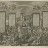 Pamono After Jan Gerritsz, Allegorical Illustration of the Four Continents and Globe, 1798, Engraving> Contemporary|Prints & Multiples