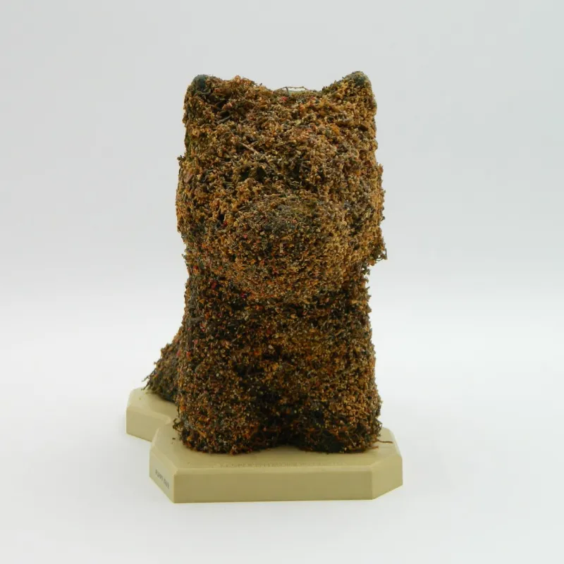 Pamono After Jeff Koons, Puppy Sculpture from Guggenheim Museum Bilbao, 1998, Plastic with Dried Flowers> Sculpture