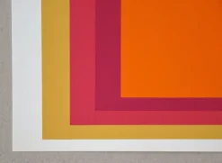New Pamono After Josef Albers, Homage to the Square: La Tehuana, 1977, Silkscreen Print
