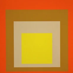 Pamono After Josef Albers, Homage to the Square: Yes Sir, 1977, Silkscreen> Prints & Multiples