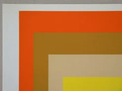 Pamono After Josef Albers, Homage to the Square: Yes Sir, 1977, Silkscreen><noscript><img width=