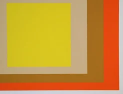 Pamono After Josef Albers, Homage to the Square: Yes Sir, 1977, Silkscreen><noscript><img width=