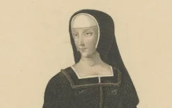 Pamono After Louis Marie Lanté, Louise of Savoy, Regent of France, Handcoloured Engraving, 1900><noscript><img width=