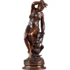 Outlet Pamono After Lucie Signoret-Ledieu, Diana's Nymph, Bronze Sculpture