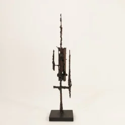 Pamono After Marcello Fantoni, Abstract Sculpture, 1950s, Copper