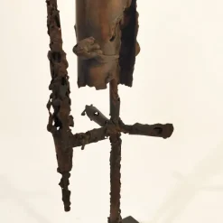 Pamono After Marcello Fantoni, Abstract Sculpture, 1950s, Copper
