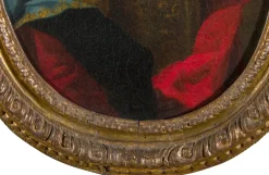 Outlet Pamono After Maria Giovanna Battista Clementi, Portrait, 1740, Oil on Canvas, Framed